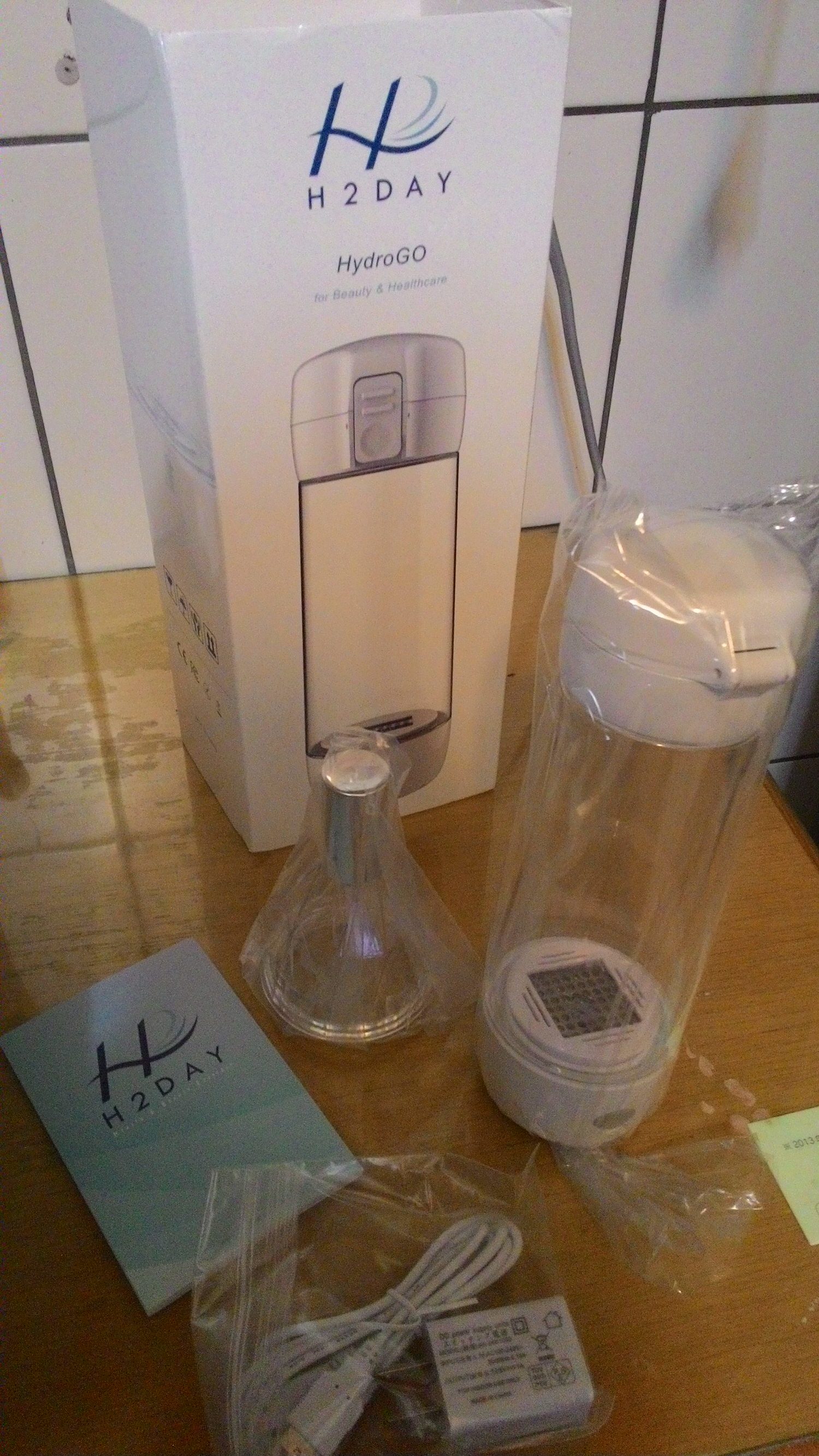 樂氫H2DAY-水素水隨身瓶 ~沒事多喝水,多喝水沒事! - 第4張圖