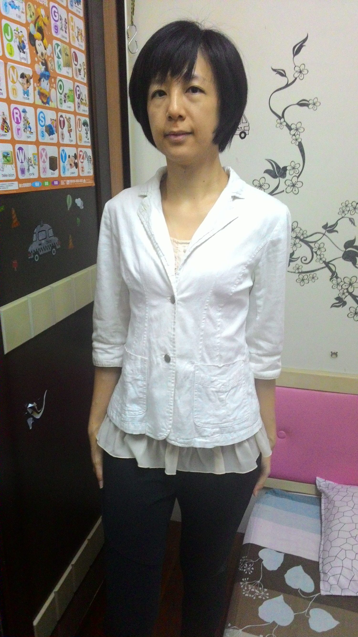 My Life/ 圓領短袖素面T/ 女裝服飾 / 顯瘦幾何彈力褲/台灣設計製造/自創在地品牌/穿的舒適、有自信 - 第12張圖