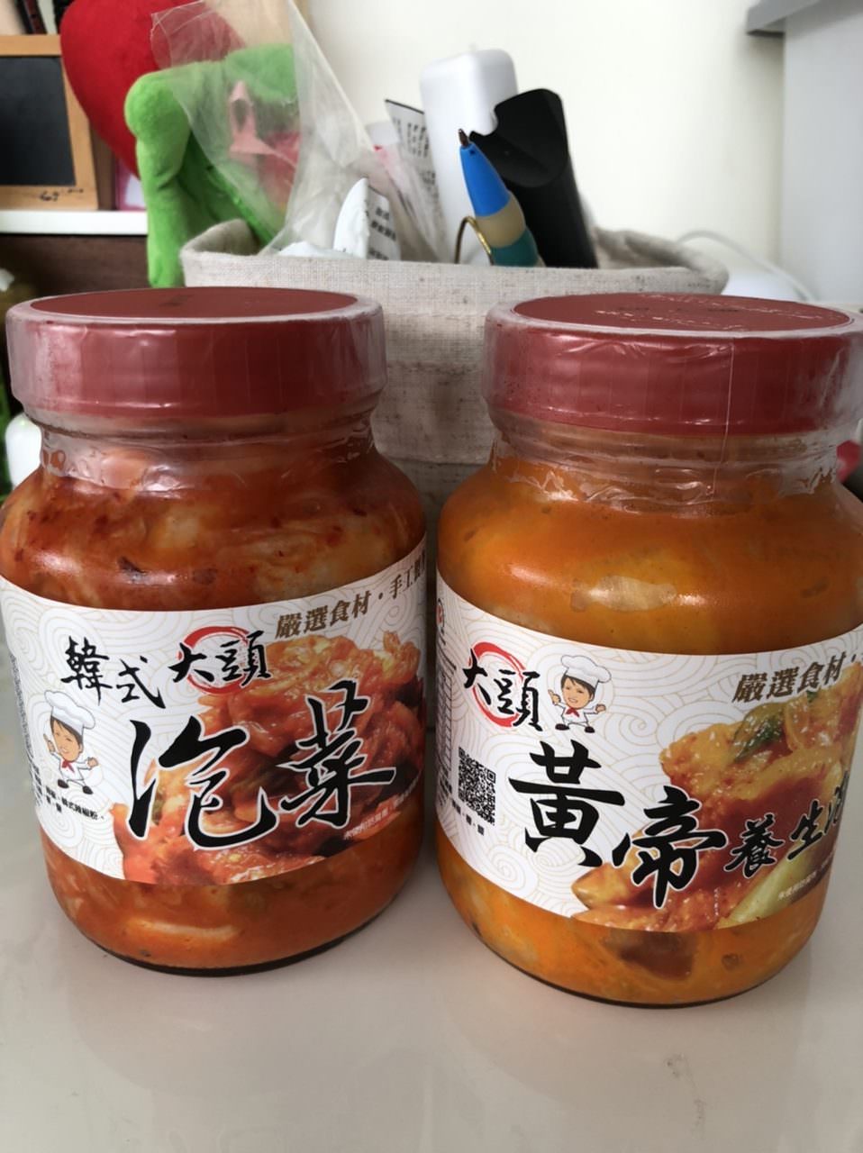大頭泡菜/泡菜/韓式泡菜/黃帝養生泡菜/網路團購/人氣泡菜/美味/回購率高/新鮮老薑/紅薑黃 - 第2張圖
