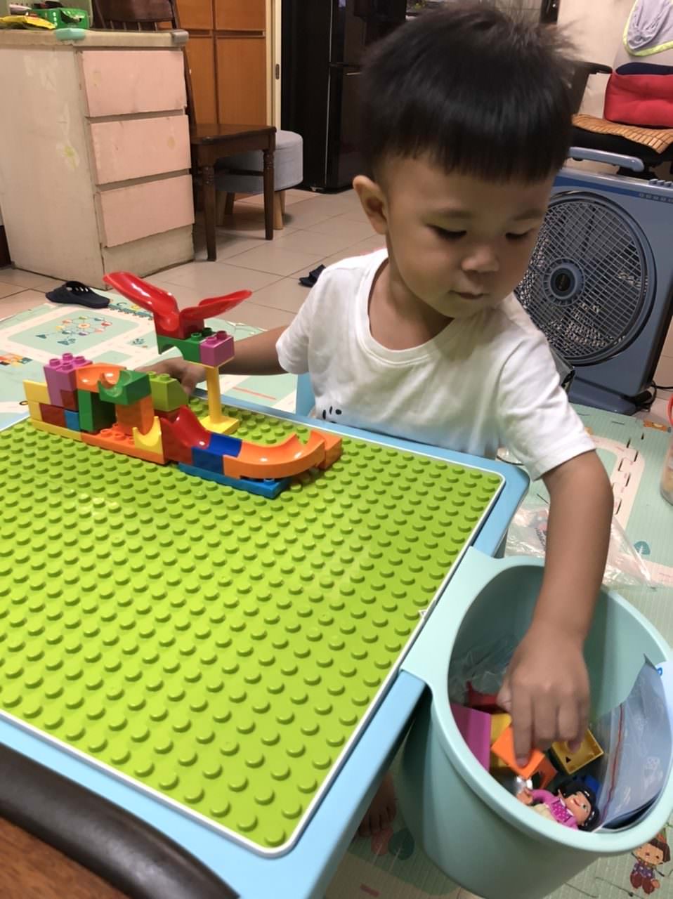 Playful Toys 頑玩具/嬰幼兒玩具/學齡前玩具/玩伴/頑玩具/開心玩/頑美時刻/四合一積木學習桌/安全認證/豐富多元 - 第10張圖