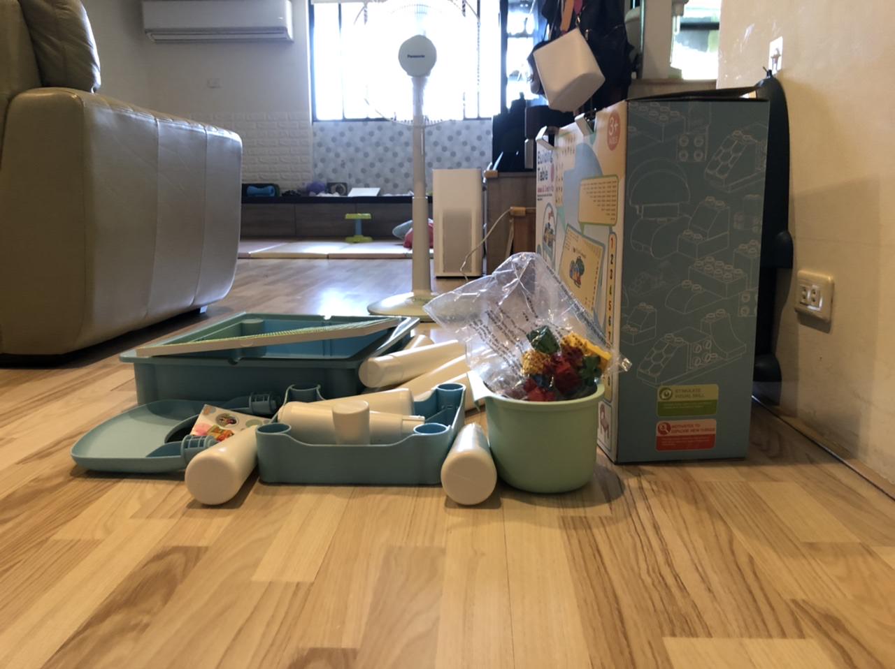 Playful Toys 頑玩具/嬰幼兒玩具/學齡前玩具/玩伴/頑玩具/開心玩/頑美時刻/四合一積木學習桌/安全認證/豐富多元 - 第6張圖